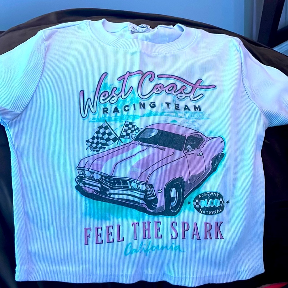 west coast crop top